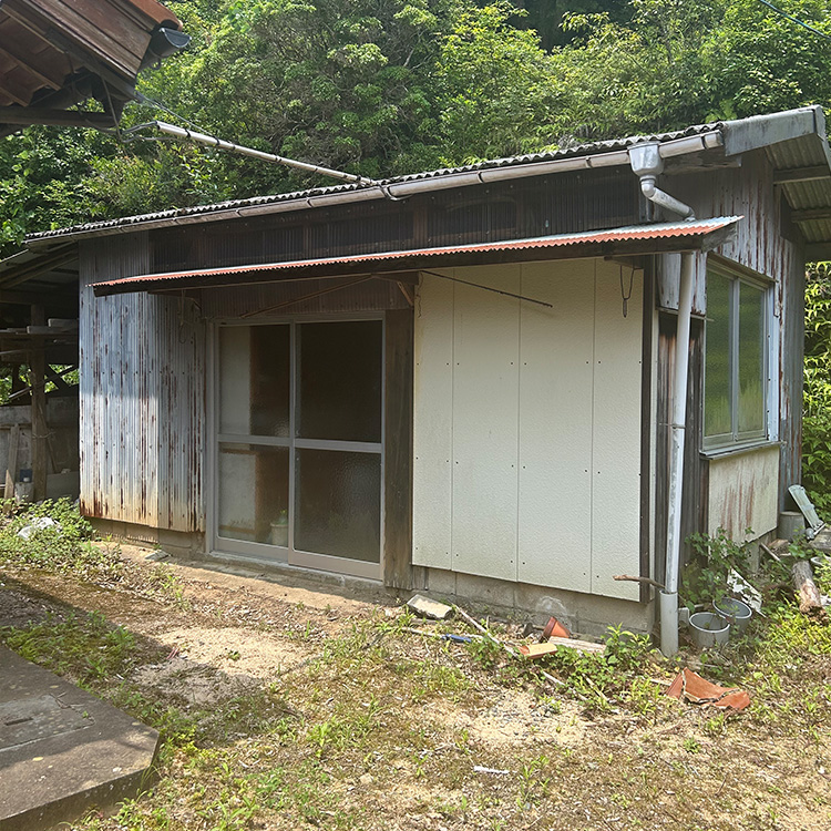 解体工事before